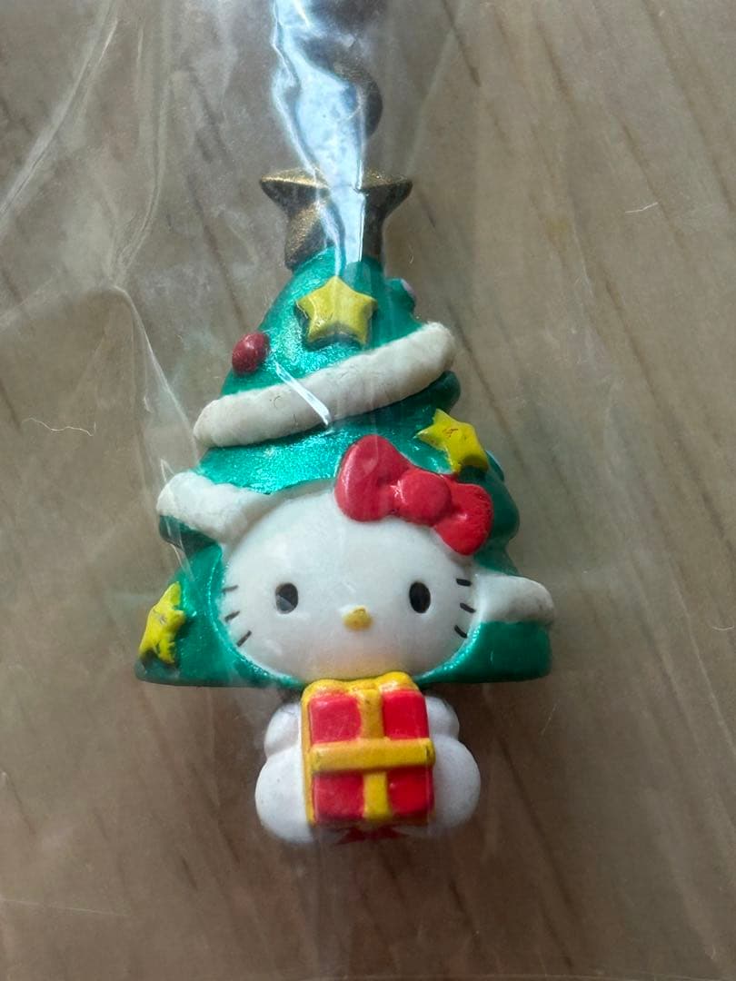 新品ハローキティクリスマスストラップ全4種コンビニ限定販売2007年