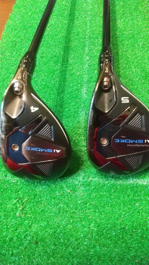キャロウェイAi SMOKE ユーティリティクラブ 4番 5番 セット