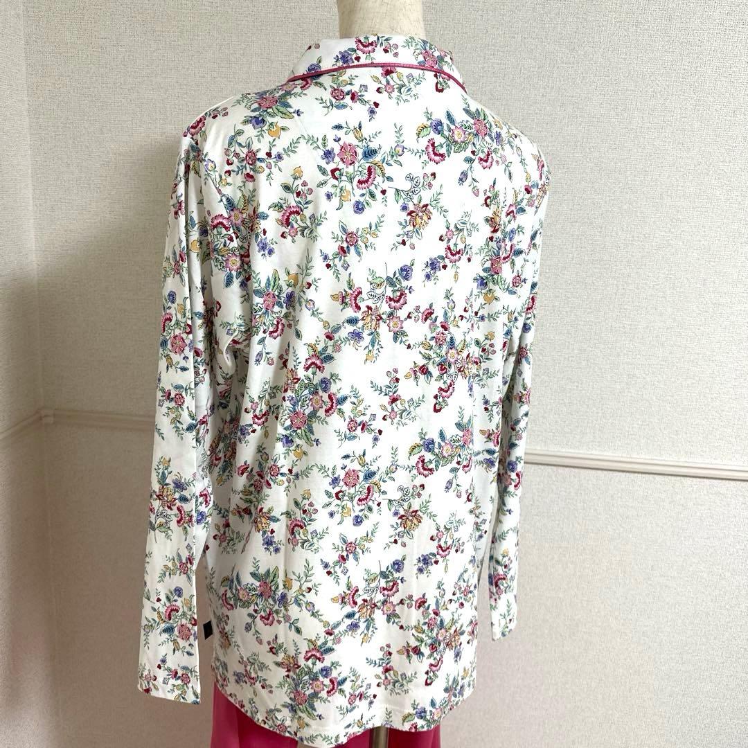 新品未使用タグ付）日本製ワコールミントン　綿100%コットンニットパジャマM