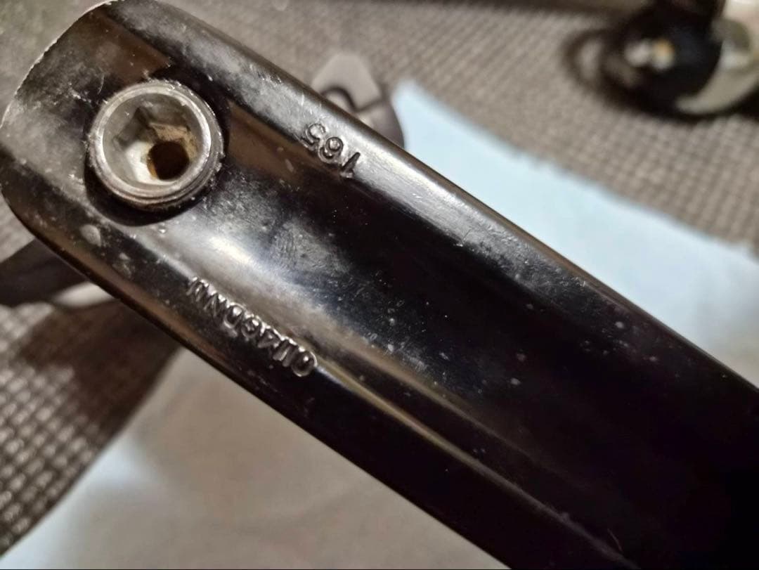 SRAM omnium ピストクランク 165mm デュラエースペダル付き - メルカリ