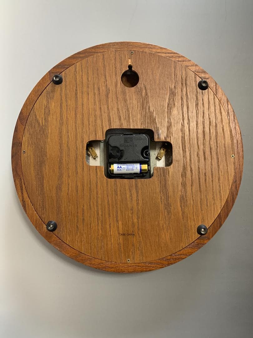 31 LLBean エルエルビーン 掛け時計 ムーンフェイズ 湿度計 木製枠