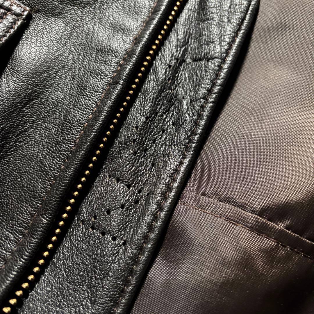 極美品□Schott フライトジャケット G-1 675 ブラウン ボア 38 - メルカリ