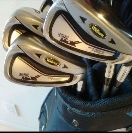 ナイキ　Nike キャディバッグ　ウィルソン　ゴルフクラブ 13本付　セット