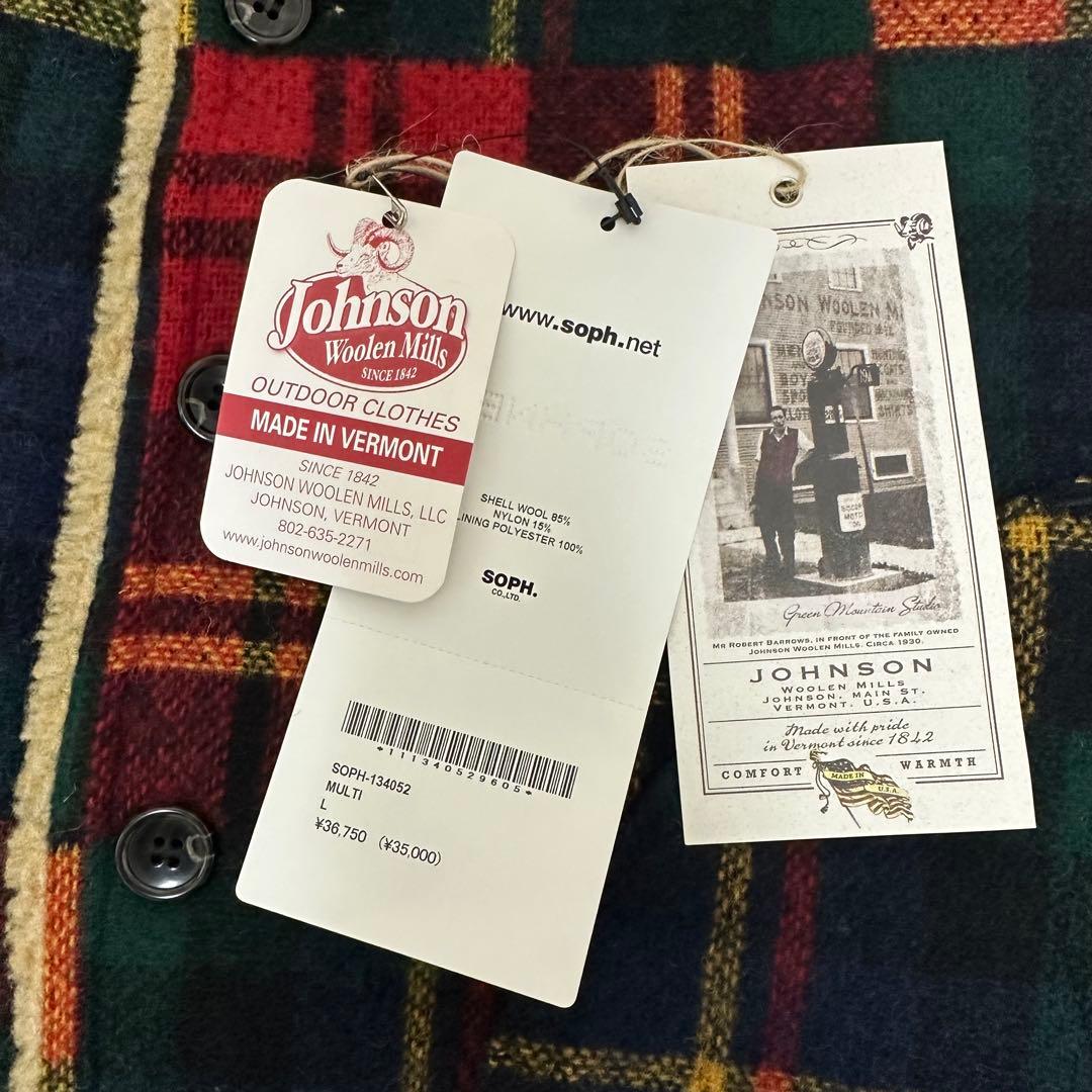 中古】 SOPHNET. Johnson 米国製 裏ボア ベスト 赤 L - メルカリ