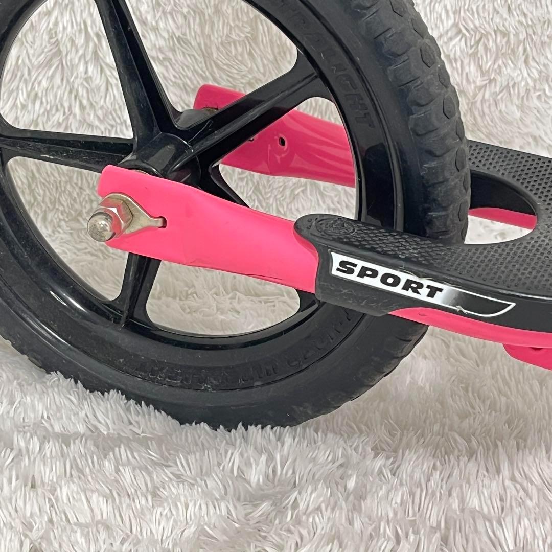 美品・純正スタンド付き ストライダースポーツ 12インチ ピンク