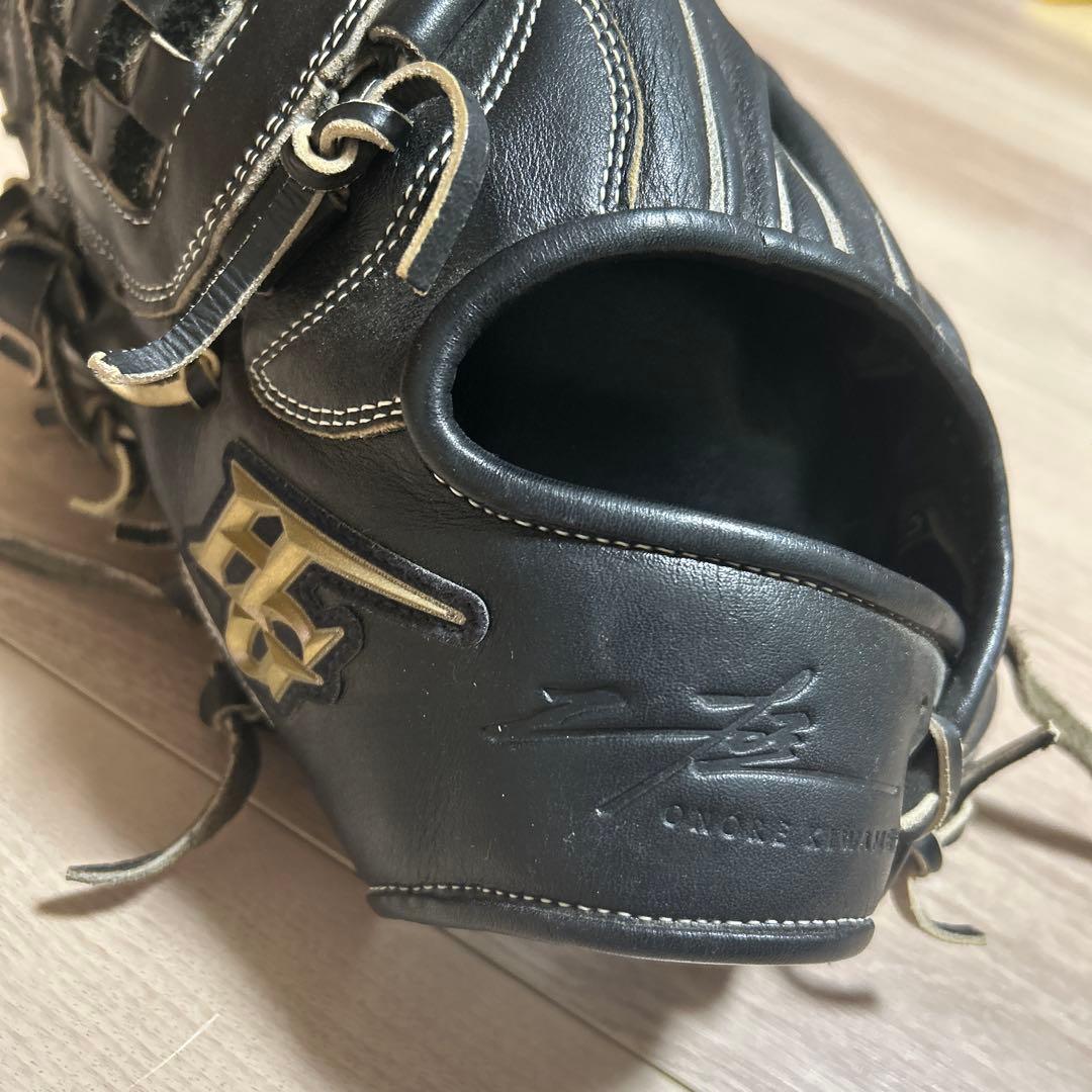 ハイゴールド 己極　軟式グローブ　左投げ用