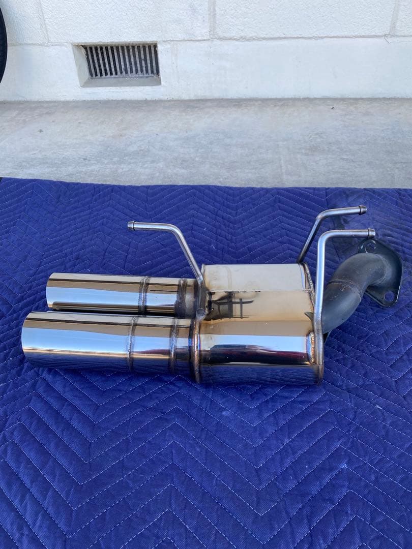 ゼストスパーク ロッソモデロ デュアルエンドパイプマフラー ＋出口