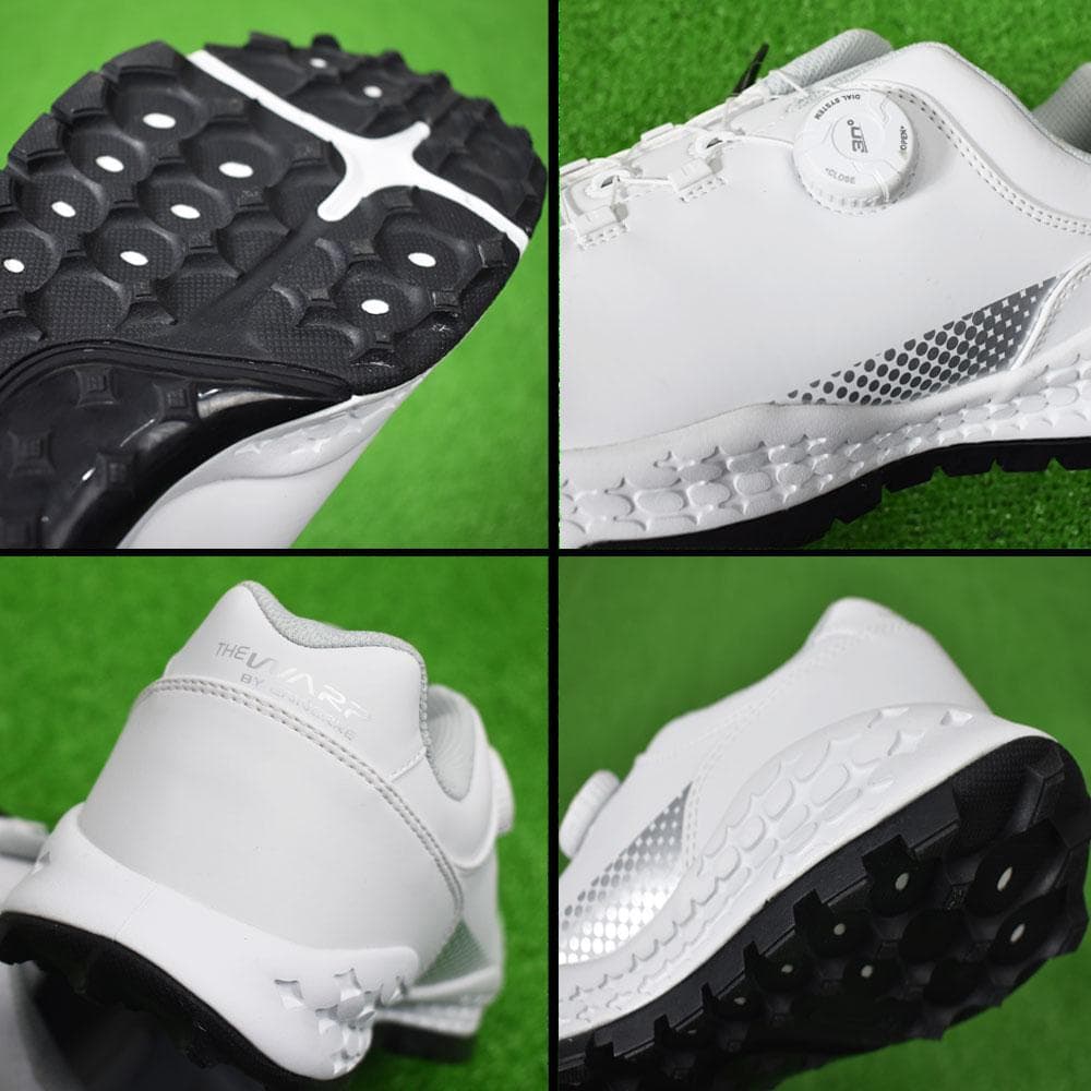 THE WARP/スパイクレス ゴルフシューズ【ネイビー/27.5ｃｍ】新品！