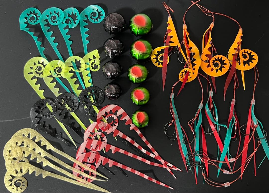 シーフロアコントロール アンモナイト9個 ネクタイアソートセット 海底