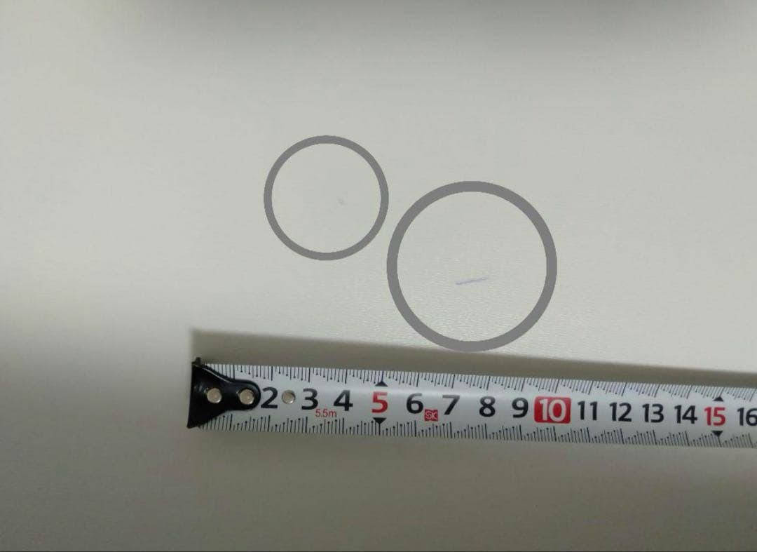 くにぼー　ニトリキッチンカウンター（キュリー2 80CT DBR)