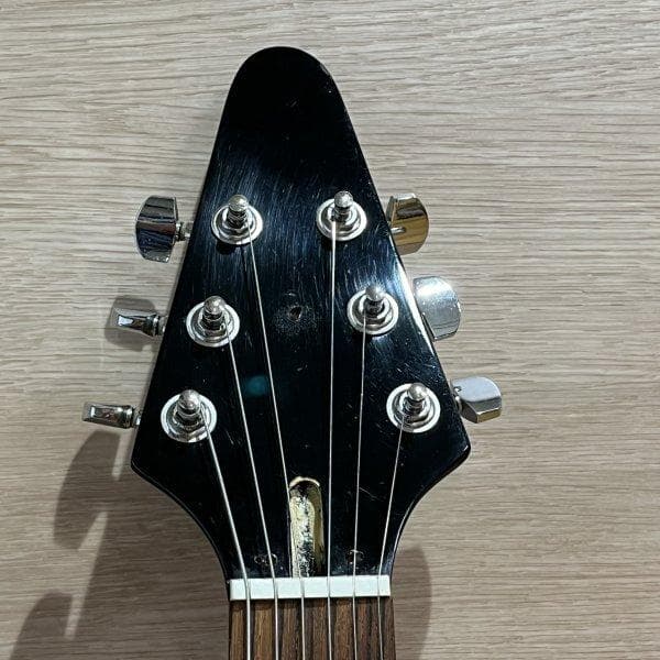 t*i様 フライング V タイプ FV メーカー不明 再塗装 マッドブラック 入