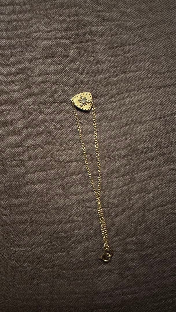 hum ダイヤモンドk18 ブレスレット