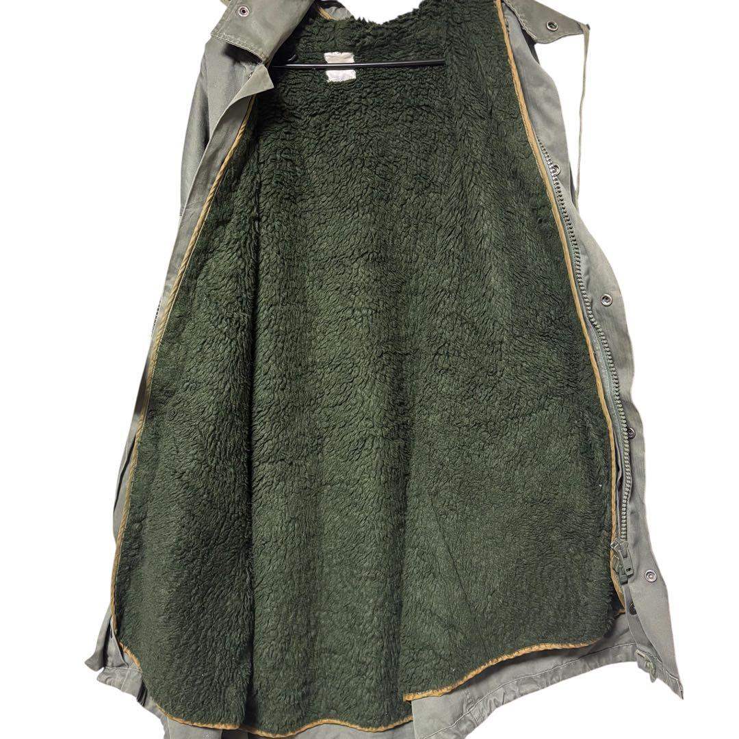 80s フランス軍 M64 フィールドパーカー モッズコート ライナー付き