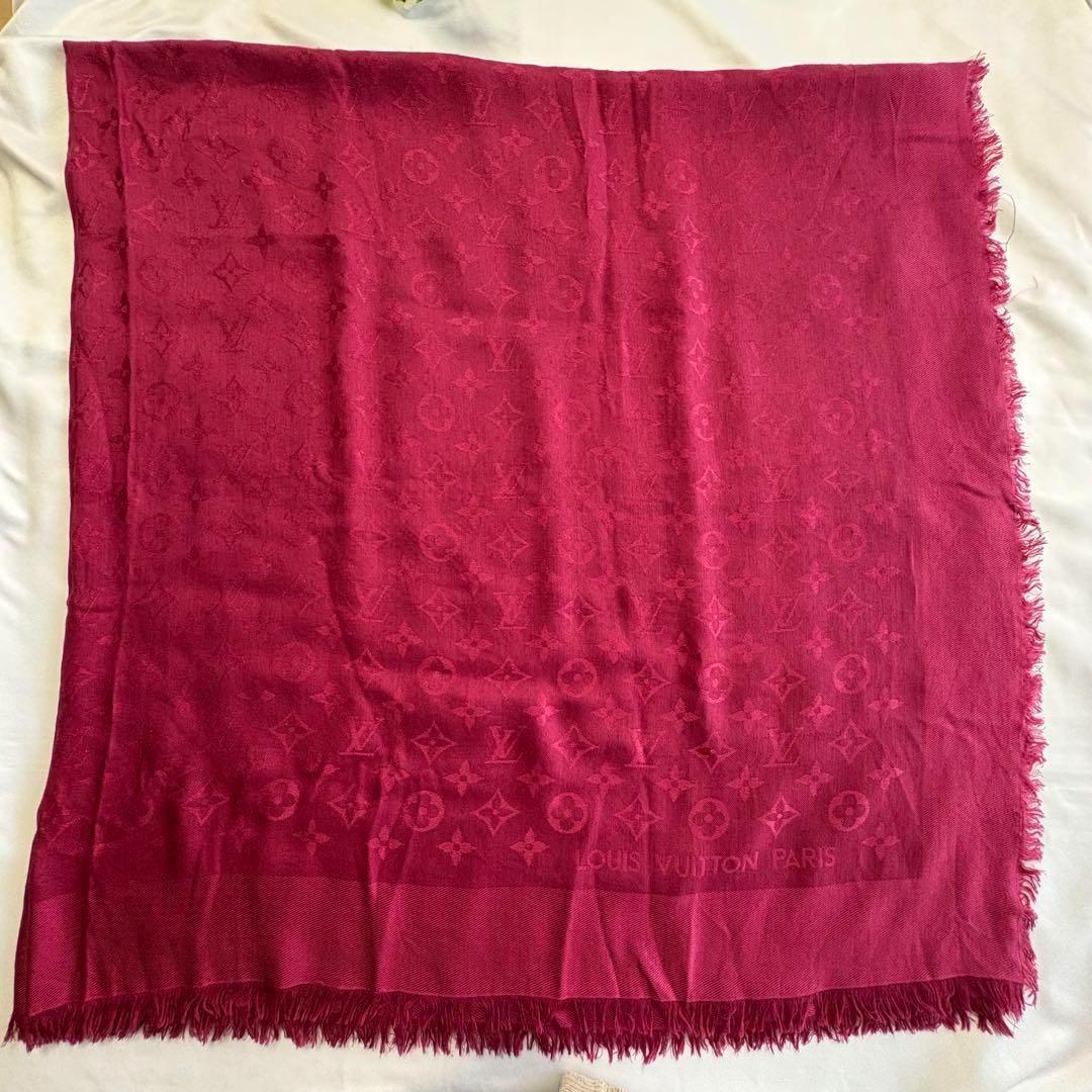 【Jum 様】LOUIS VUITTON　ショール・モノグラム　 ストール