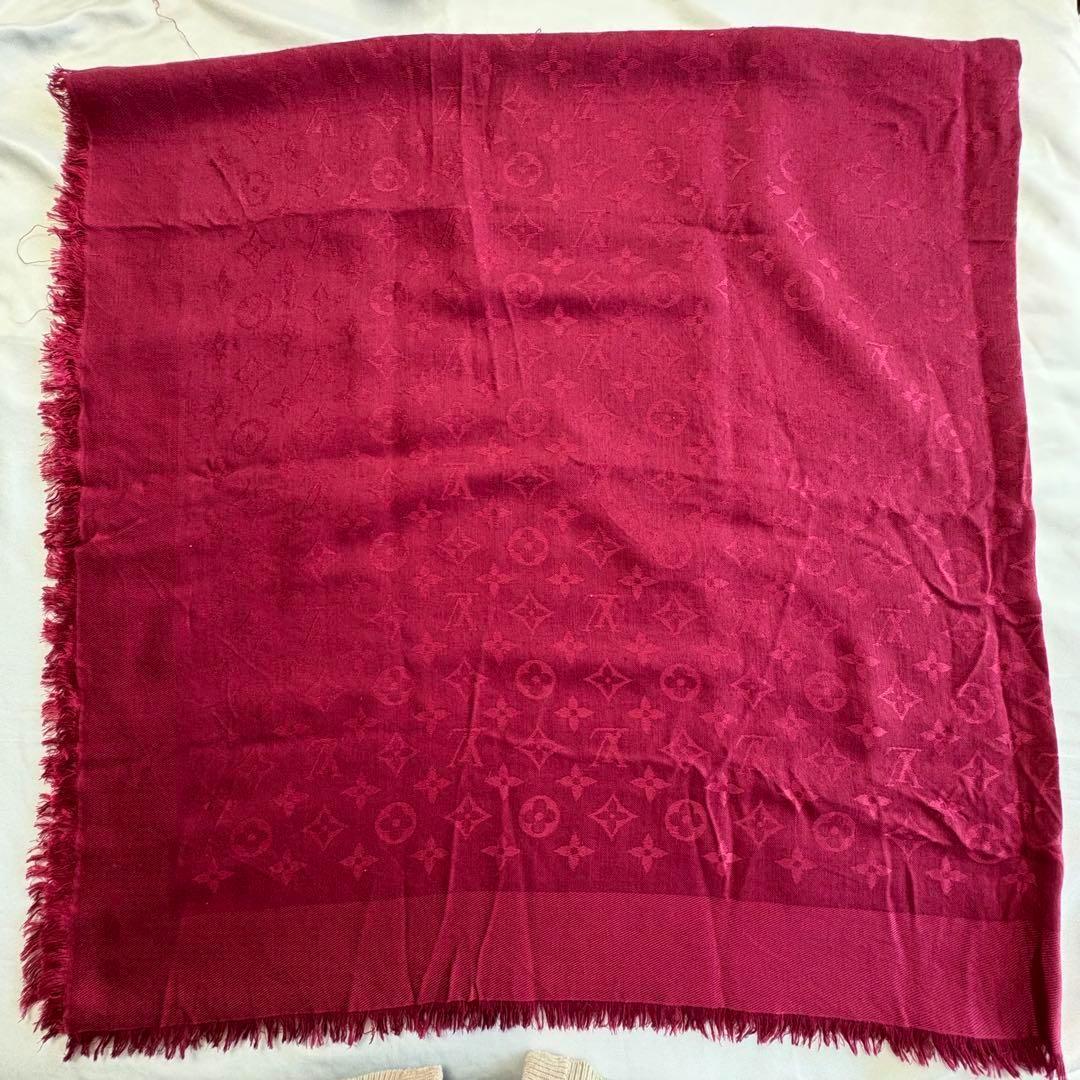 【Jum 様】LOUIS VUITTON　ショール・モノグラム　 ストール