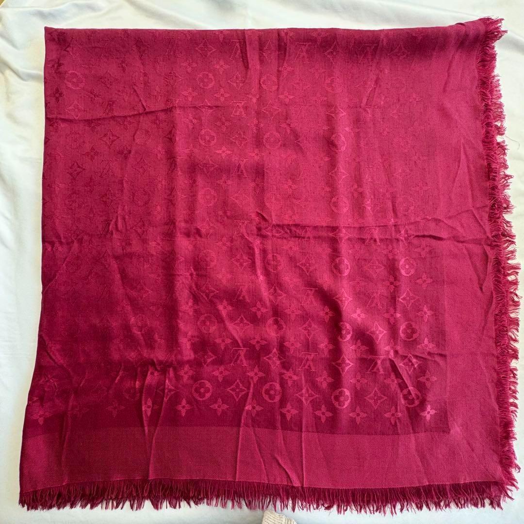 【Jum 様】LOUIS VUITTON　ショール・モノグラム　 ストール