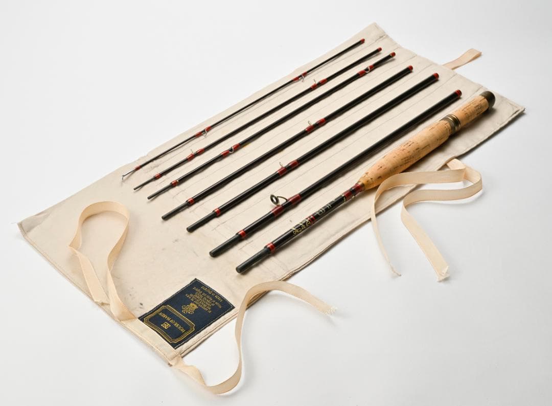 Hardy　デラックス・スマグラー　8.25ft　6番革ケース付き