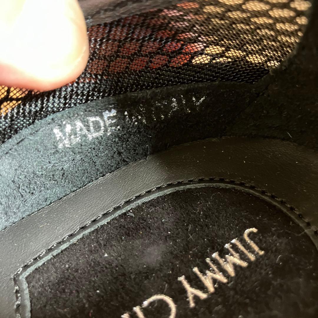 （K25541）ジミーチュウ ミシガン メッシュ スニーカー38（約25㎝）