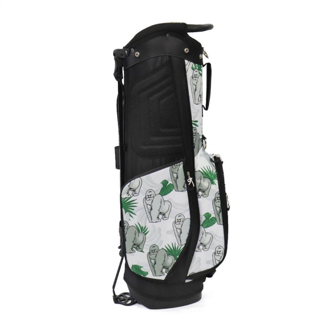 【新品】ラウドマウス キャディバッグ 8.5型 ゴリラグリーン 438 0031