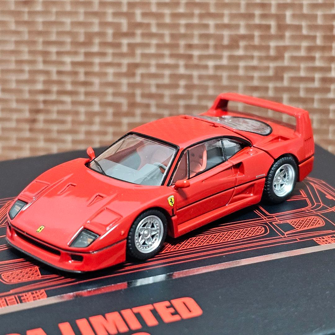 トミカ リミテッド ヴィンテージ ネオ フェラーリ F40 赤 - メルカリ