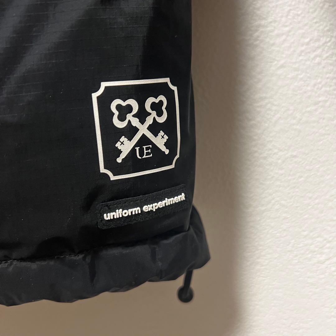 極美品　uniform experiment × ナンガ ダウン nanga