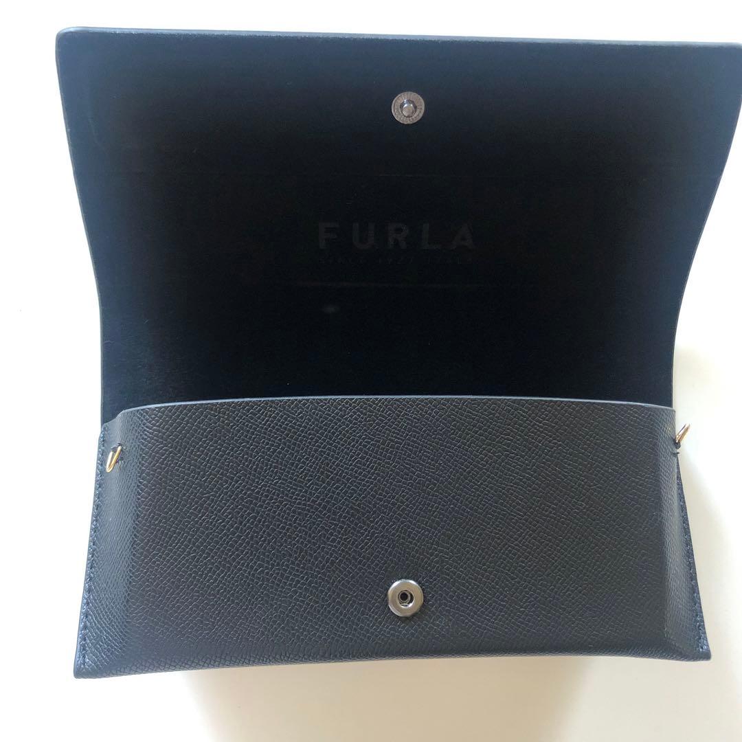 フルラ FURLA メガネ サングラス ケース 黒 - メルカリ