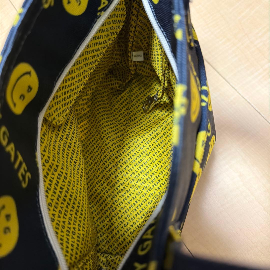 PEARLY GATES スマイリーフェイスゴルフバッグ