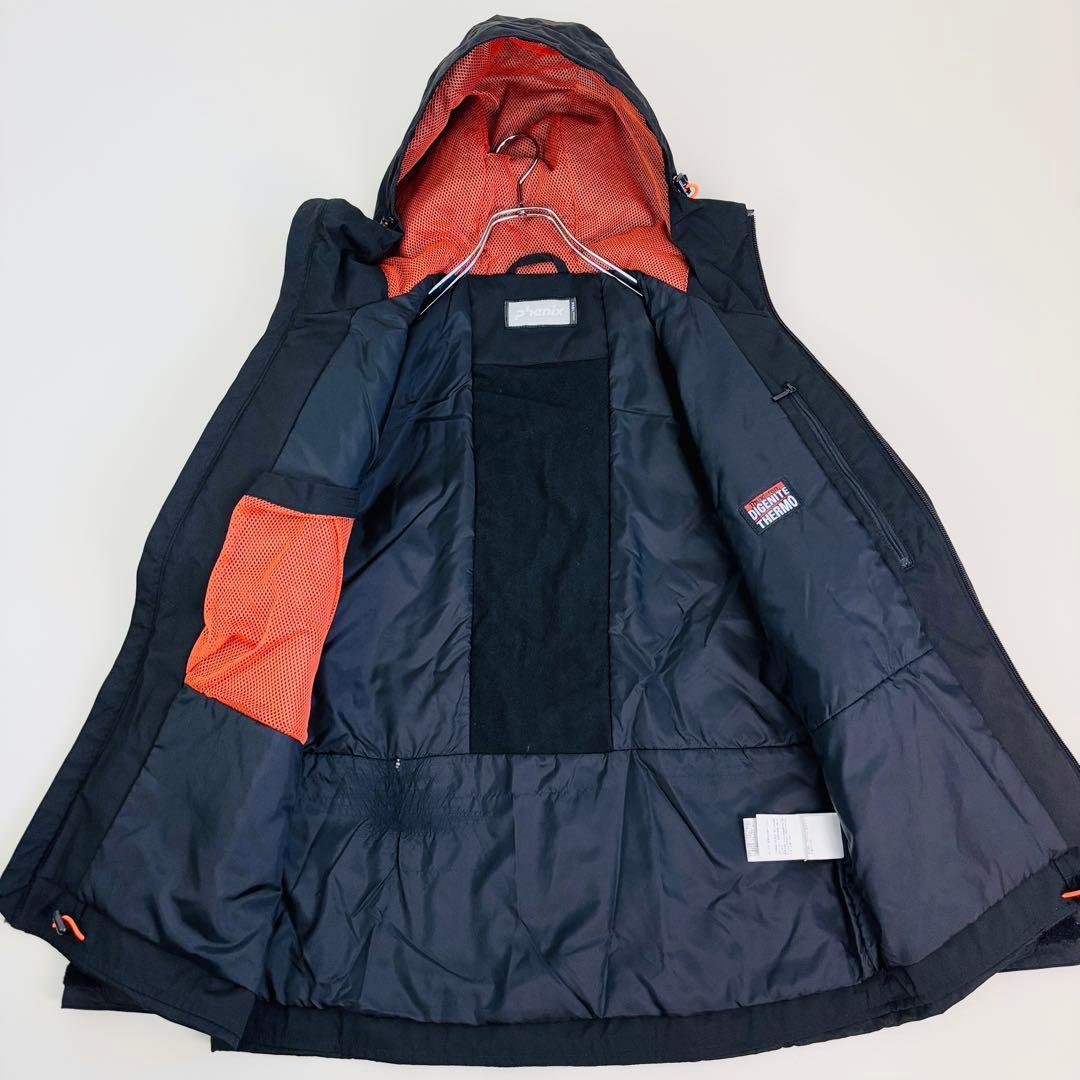 2571【美品】フェニックス スキーウェア メンズ ジャケット 中綿　ブラック