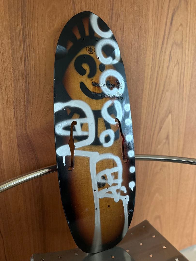 Ryuji Kamiyama 直筆ペイント、Wooden toy、スケートデッキ