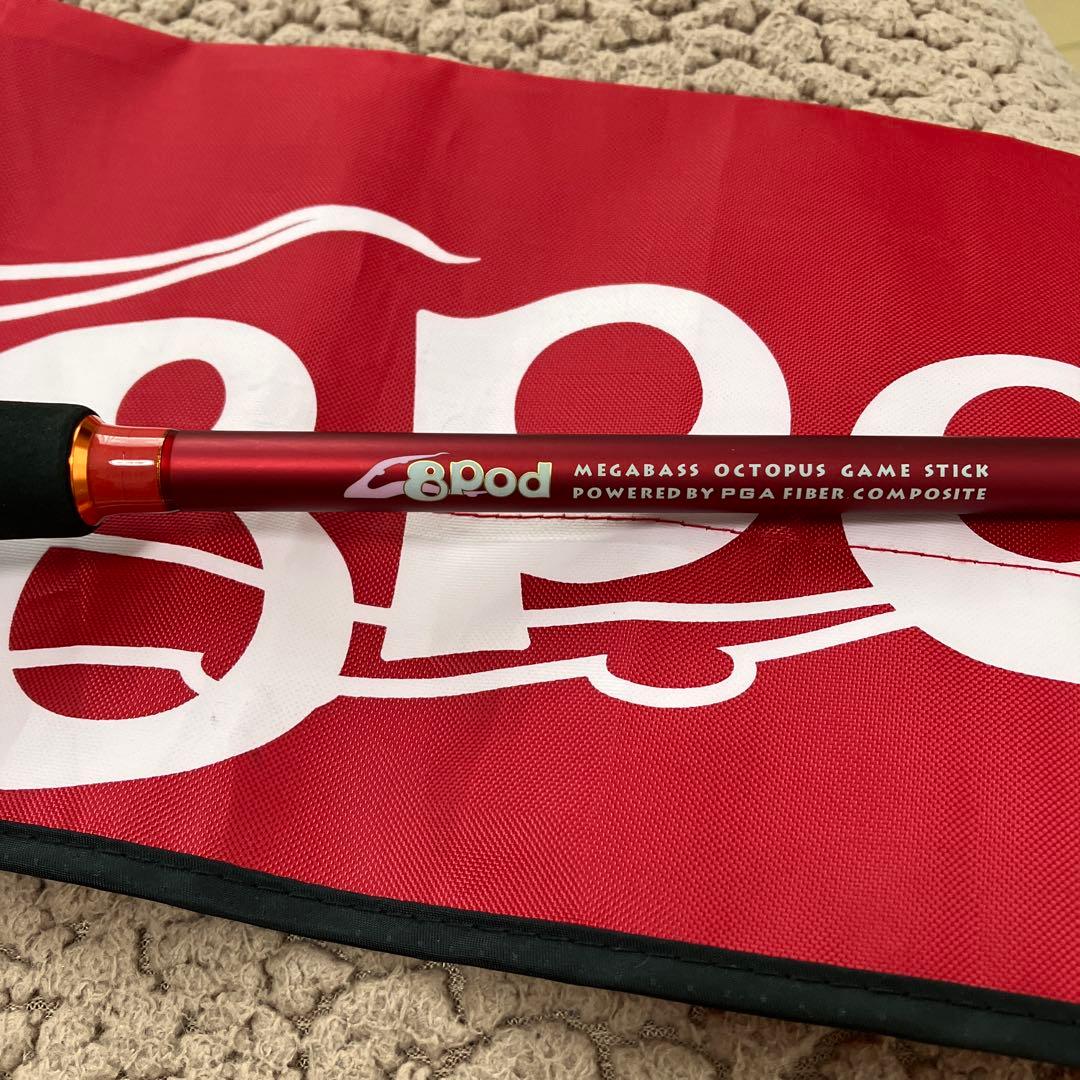 メガバス8podタコロッドベイト用 商品の詳細はホームページ等で ご覧