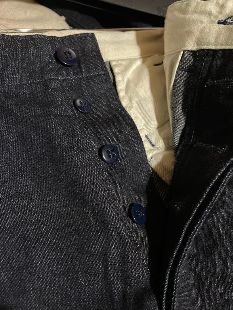 クッシュマン　トラウザース　30 濃紺　日本製