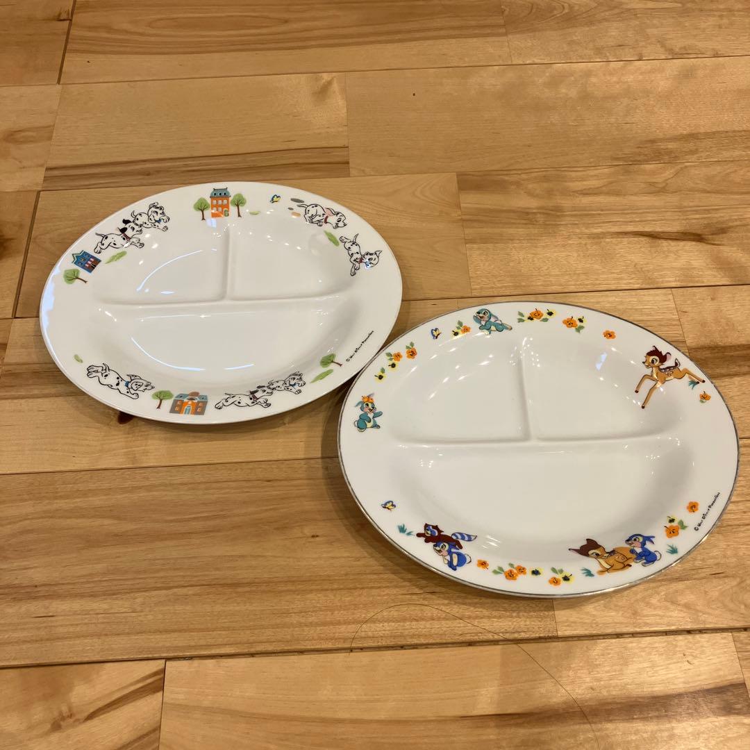 ディズニー バンビ 101匹ワンちゃん 三郷陶器 プレート - メルカリ