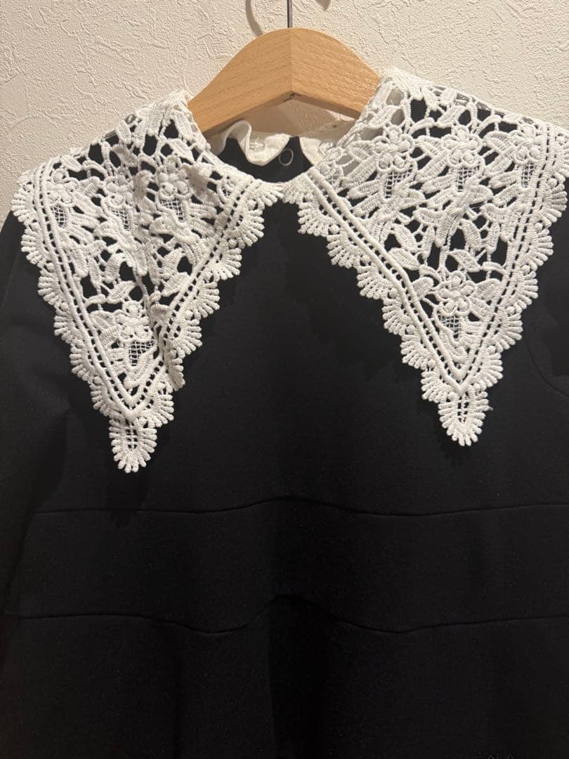 美品　IENA ENFANT 3wayエトワールワンピース　ブラック