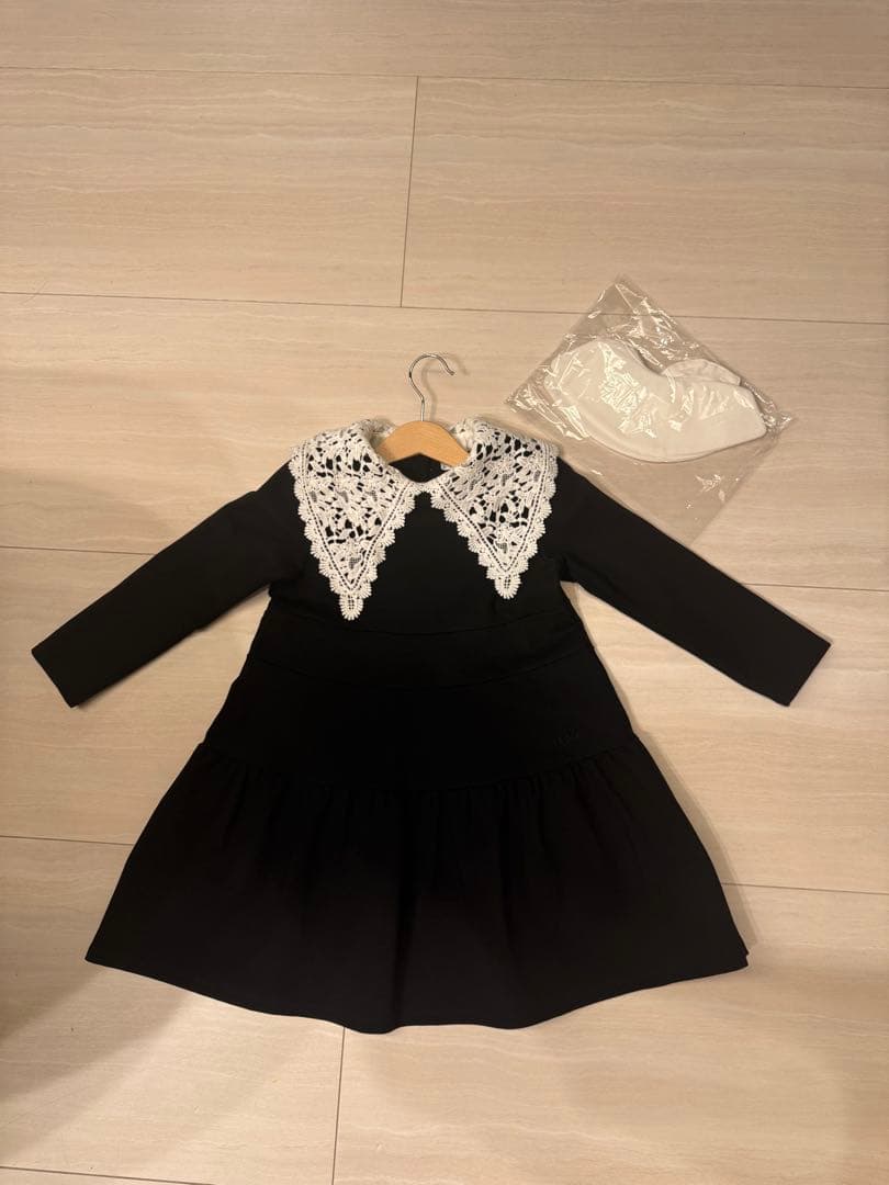 美品　IENA ENFANT 3wayエトワールワンピース　ブラック