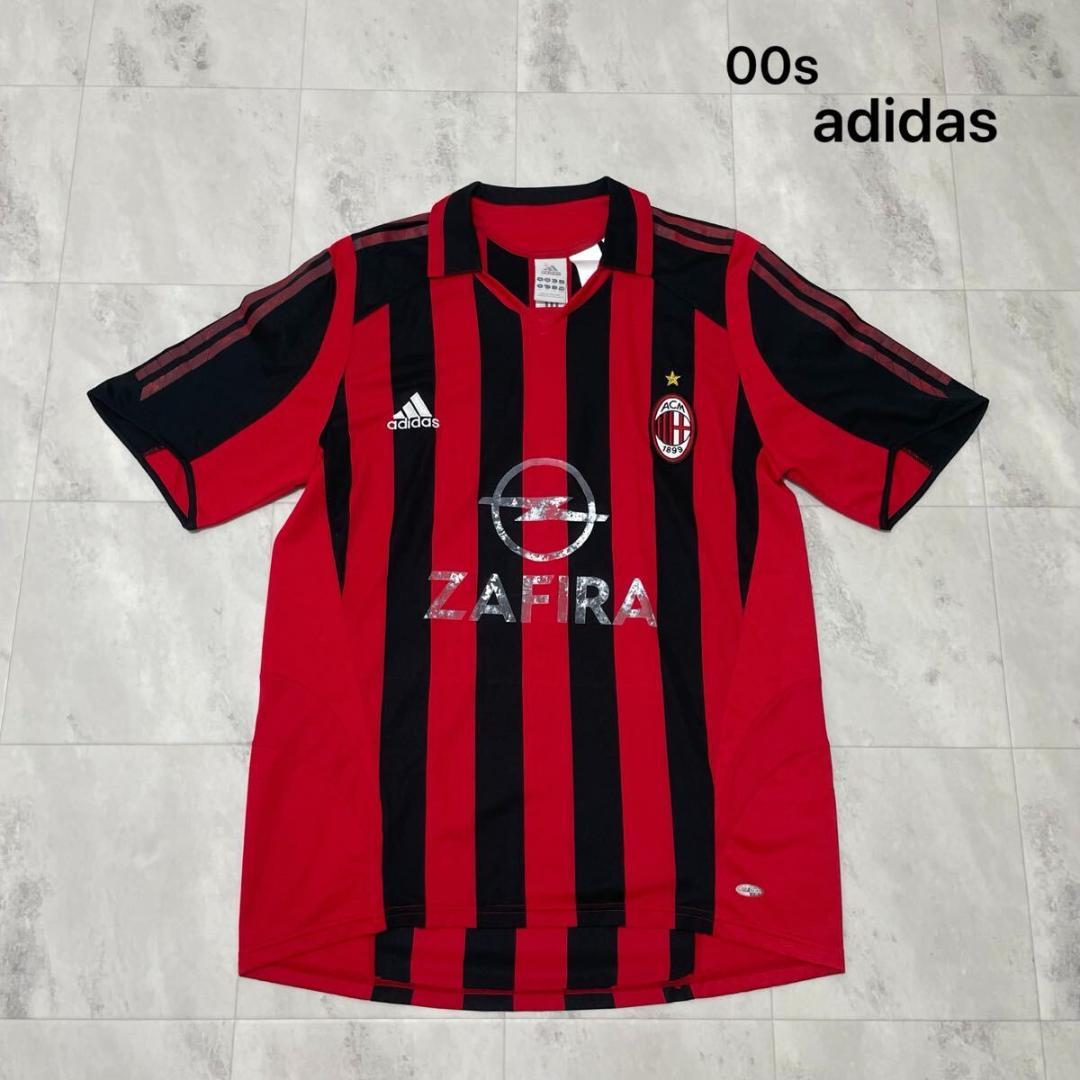 00s アディダス ACミラン ユニフォーム ゲームシャツ サッカー セリエA