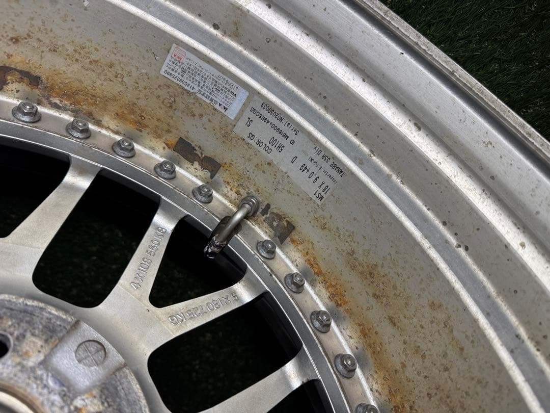 タイヤ・ホイール SSR ms1 pcd100 5h