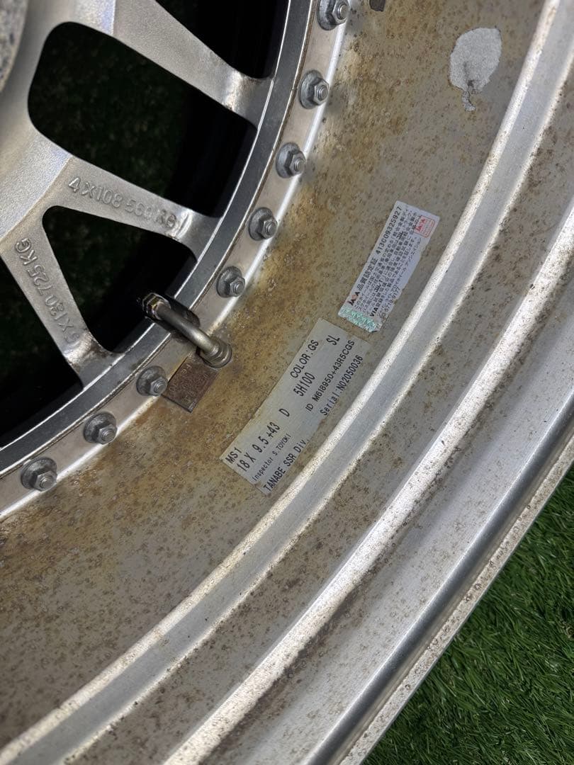 タイヤ・ホイール SSR ms1 pcd100 5h