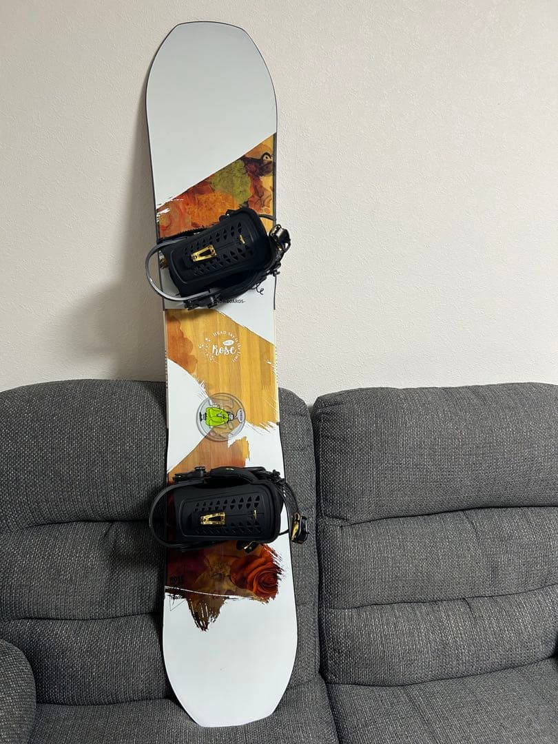 HEADスノーボード UNIONビンディング付き