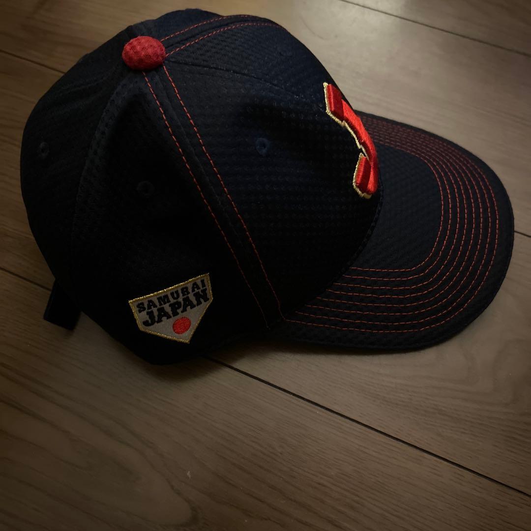 SAMURAI JAPAN ネイビーキャップ J刺繍 - メルカリ