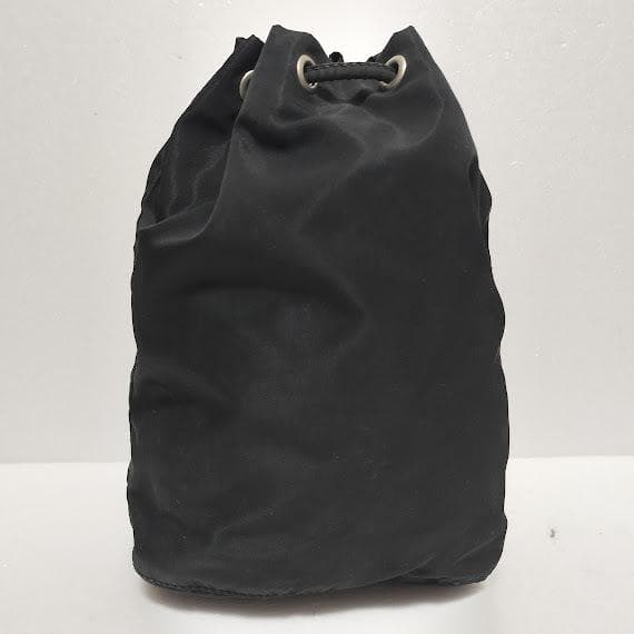 PRADA プラダ テスート 巾着ポーチ 黒/ブラック 1