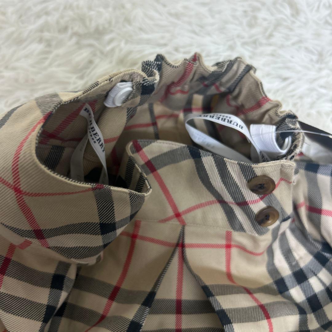 【新品未使用タグ付】バーバリー　スカート　120A ノバチェック