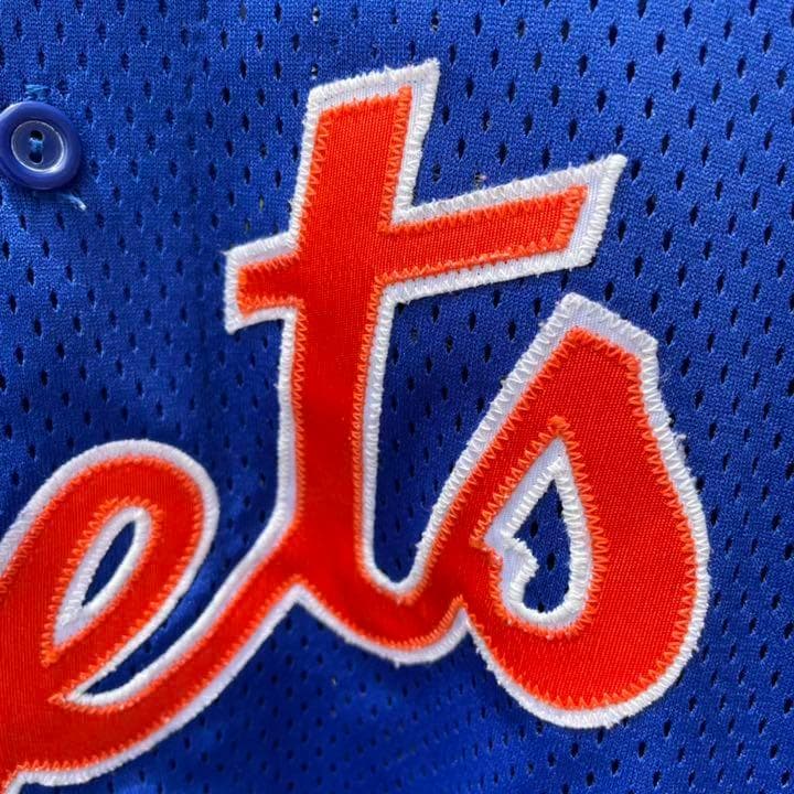 希少 USA製 90's NY.メッツNOMO16 vintage ゲームシャツ - メルカリ