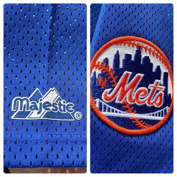 希少 USA製 90's NY.メッツNOMO16 vintage ゲームシャツ - メルカリ