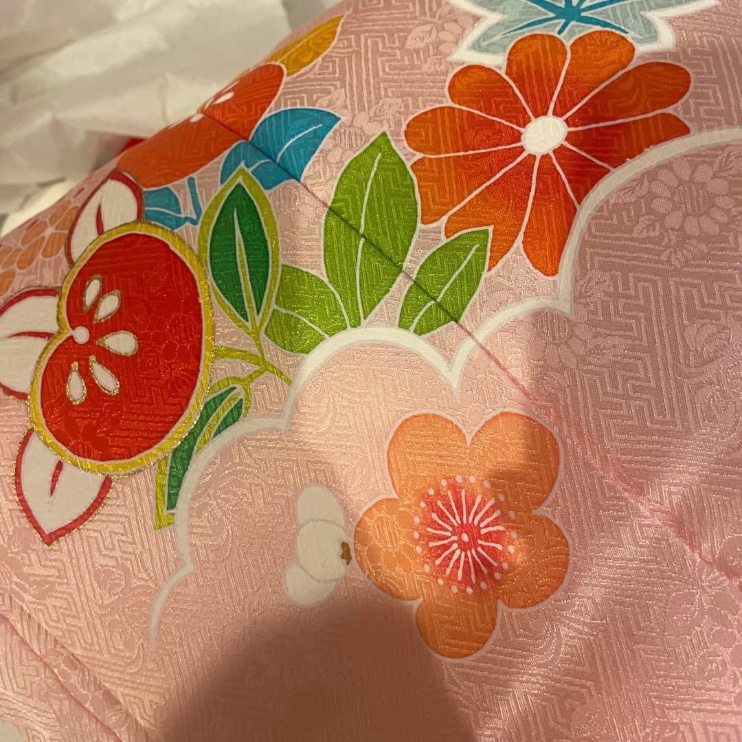 七五三 千總 新品 フルセット 和装セット ピンク 花柄 - メルカリ