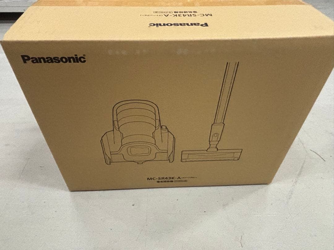 Panasonic® MC-SR43K-A（ストーンブルー） サイクロン式
