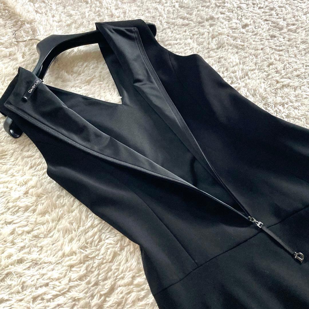 【極美品 '23年】デイジーリンフォクシー フレアドレス クールエレガンス 黒