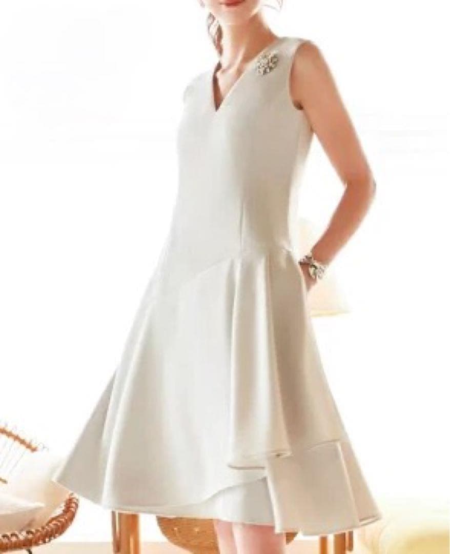 【極美品 '23年】デイジーリンフォクシー フレアドレス クールエレガンス 黒