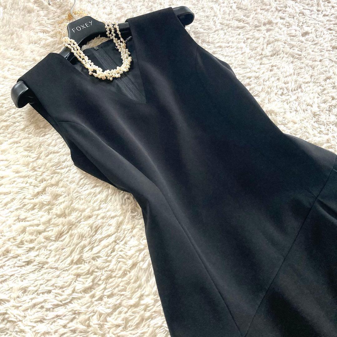 【極美品 '23年】デイジーリンフォクシー フレアドレス クールエレガンス 黒