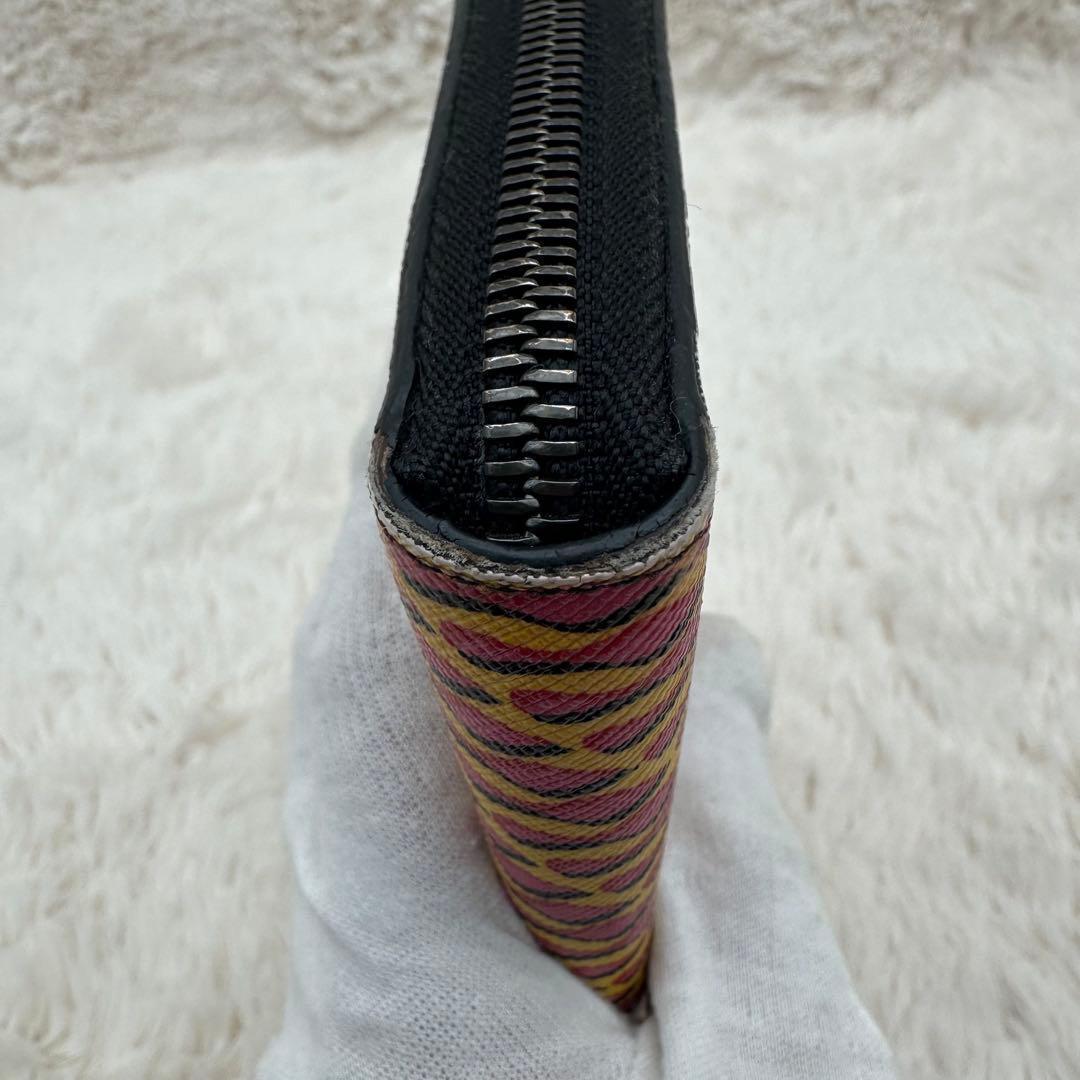 ✨箱あり✨ルブダン　長財布　ラウンドジップ　パネトーネ　ルブダン柄　総柄　PVC