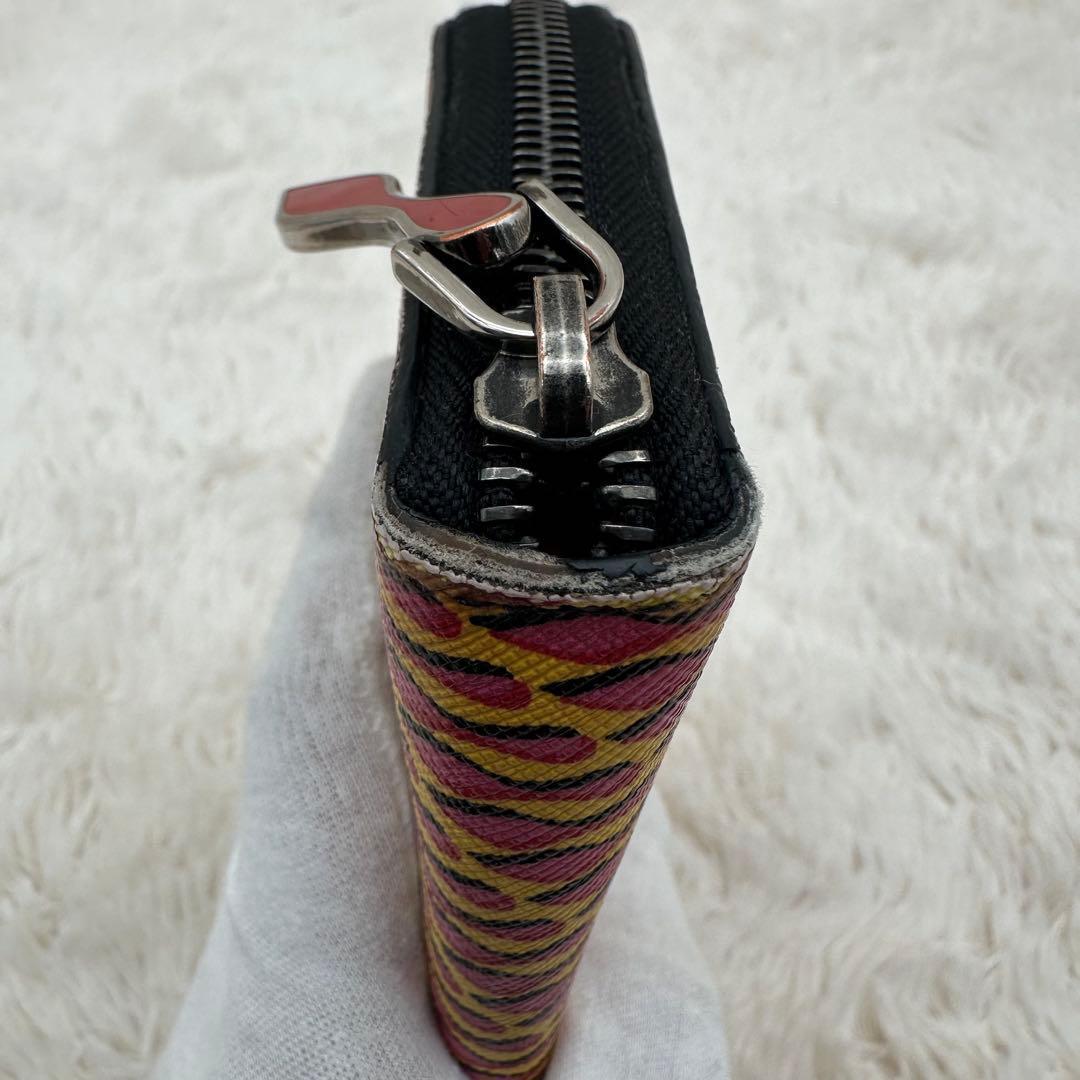 ✨箱あり✨ルブダン　長財布　ラウンドジップ　パネトーネ　ルブダン柄　総柄　PVC